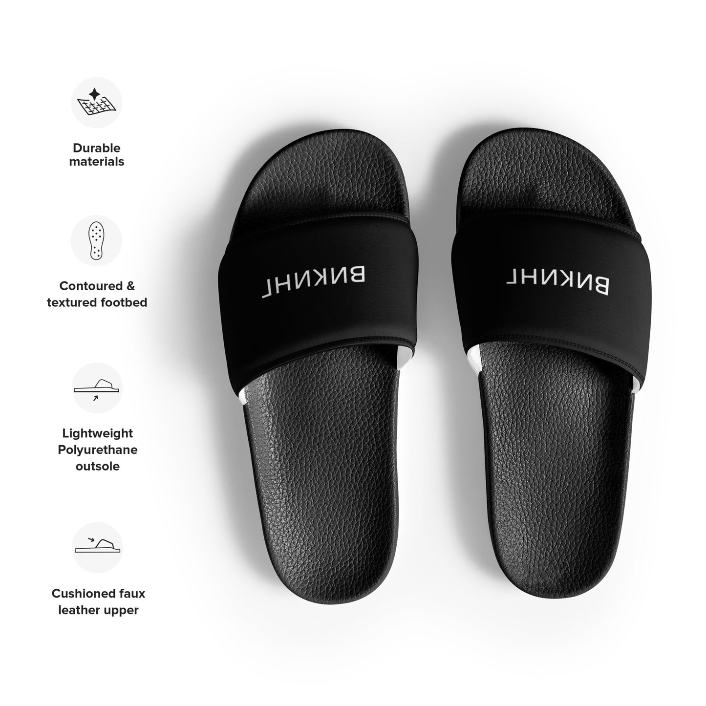 ВИКИНГ Original Midnight Black Slides Men’s