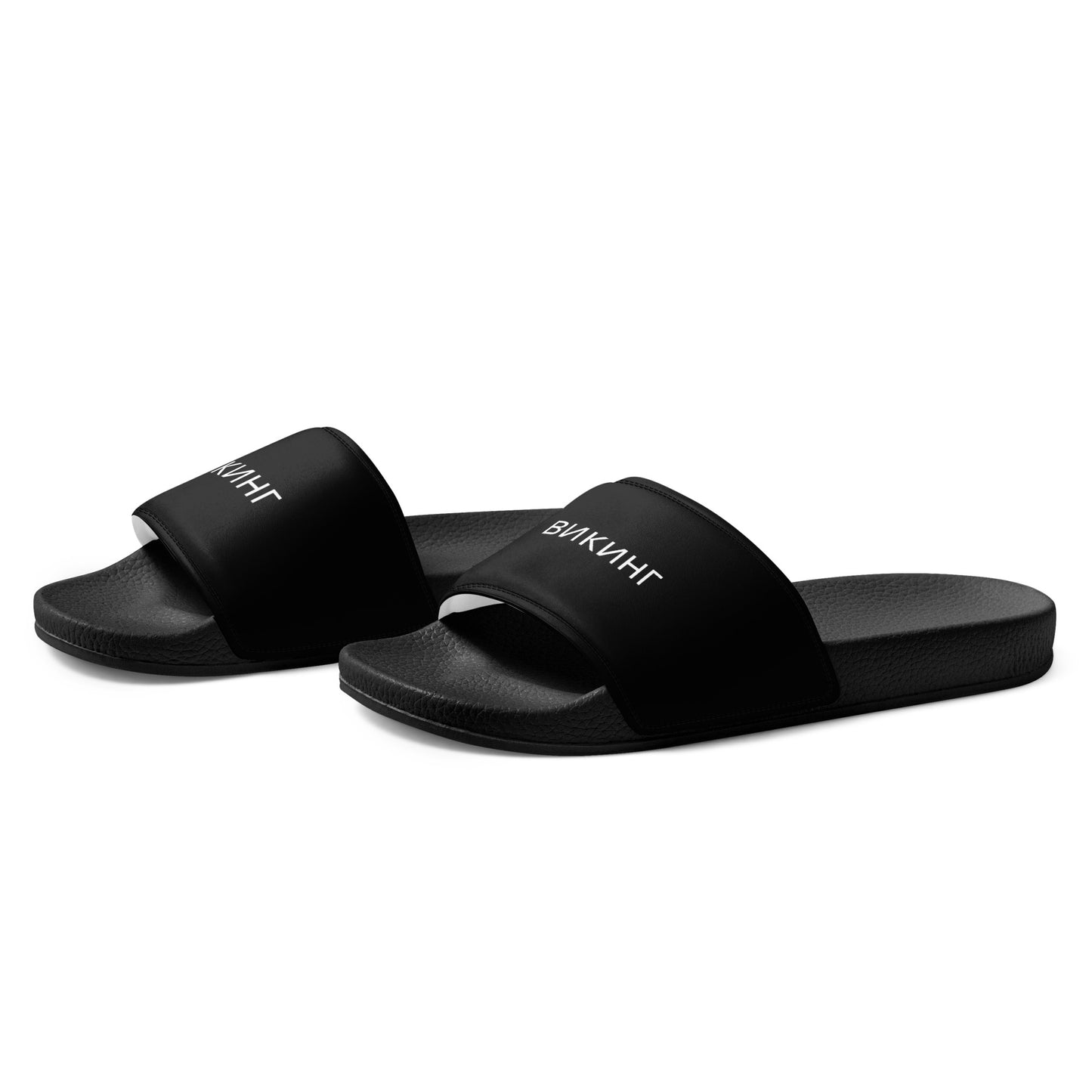 ВИКИНГ Original Midnight Black Slides Men’s