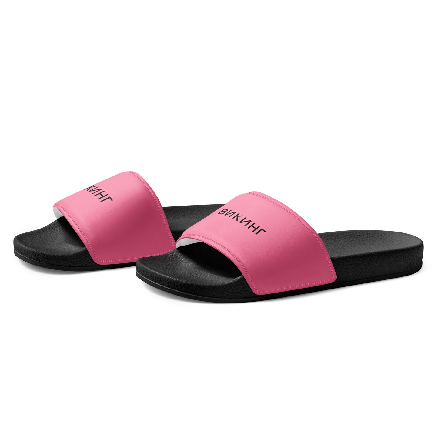 ВИКИНГ Original Bubble Gum Pink Slides Men’s