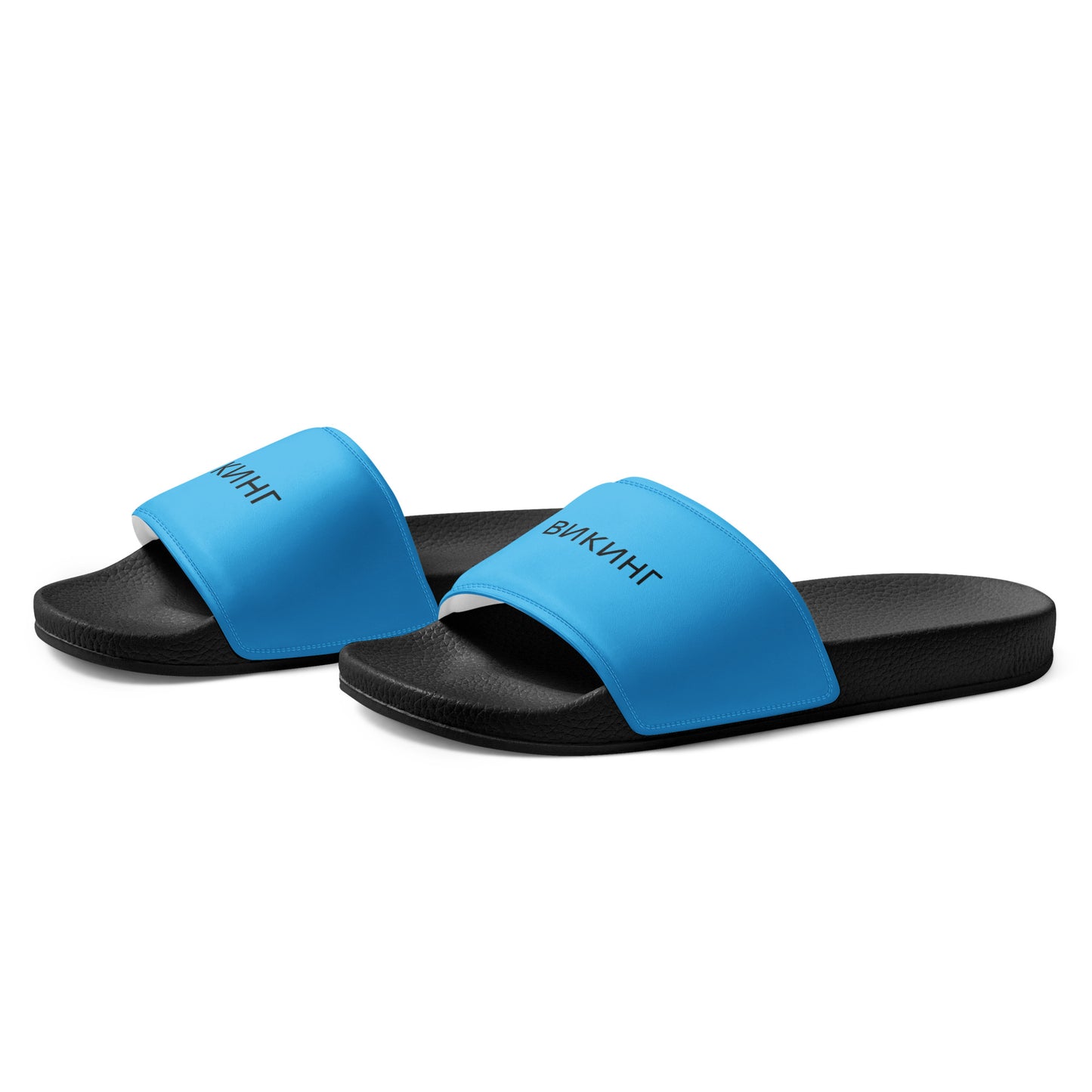 ВИКИНГ Original Olympic Blue Slides Men’s