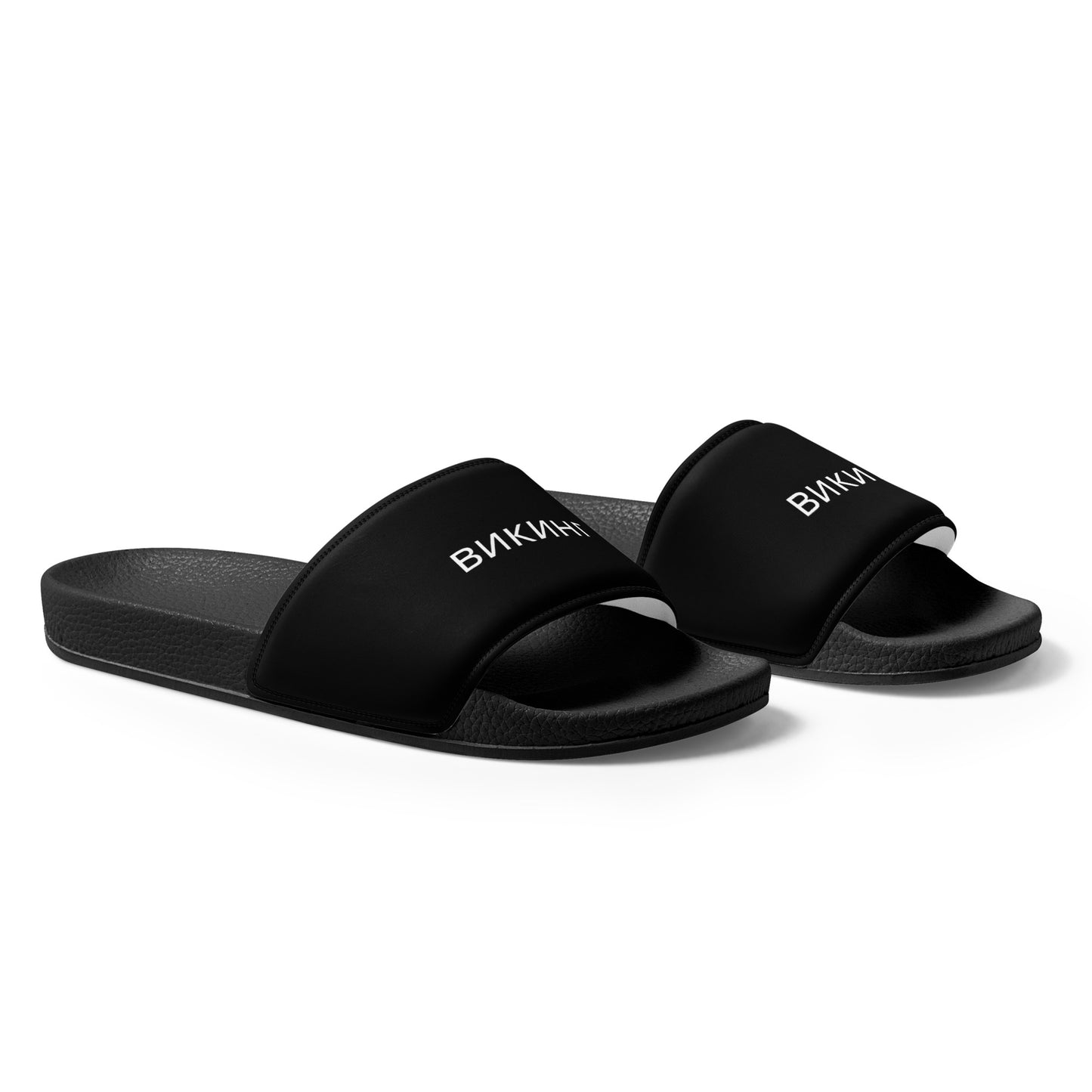 ВИКИНГ Original Midnight Black Slides Men’s