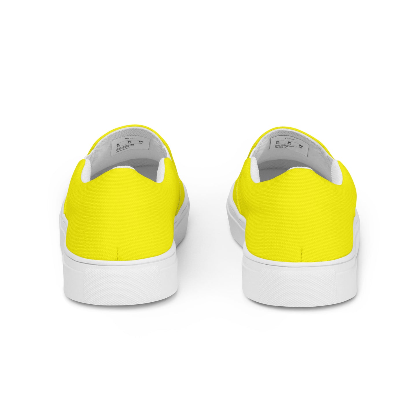 ВИКИНГ Original Bumble Bee Yellow Slip On Canvas Shoes Men’s