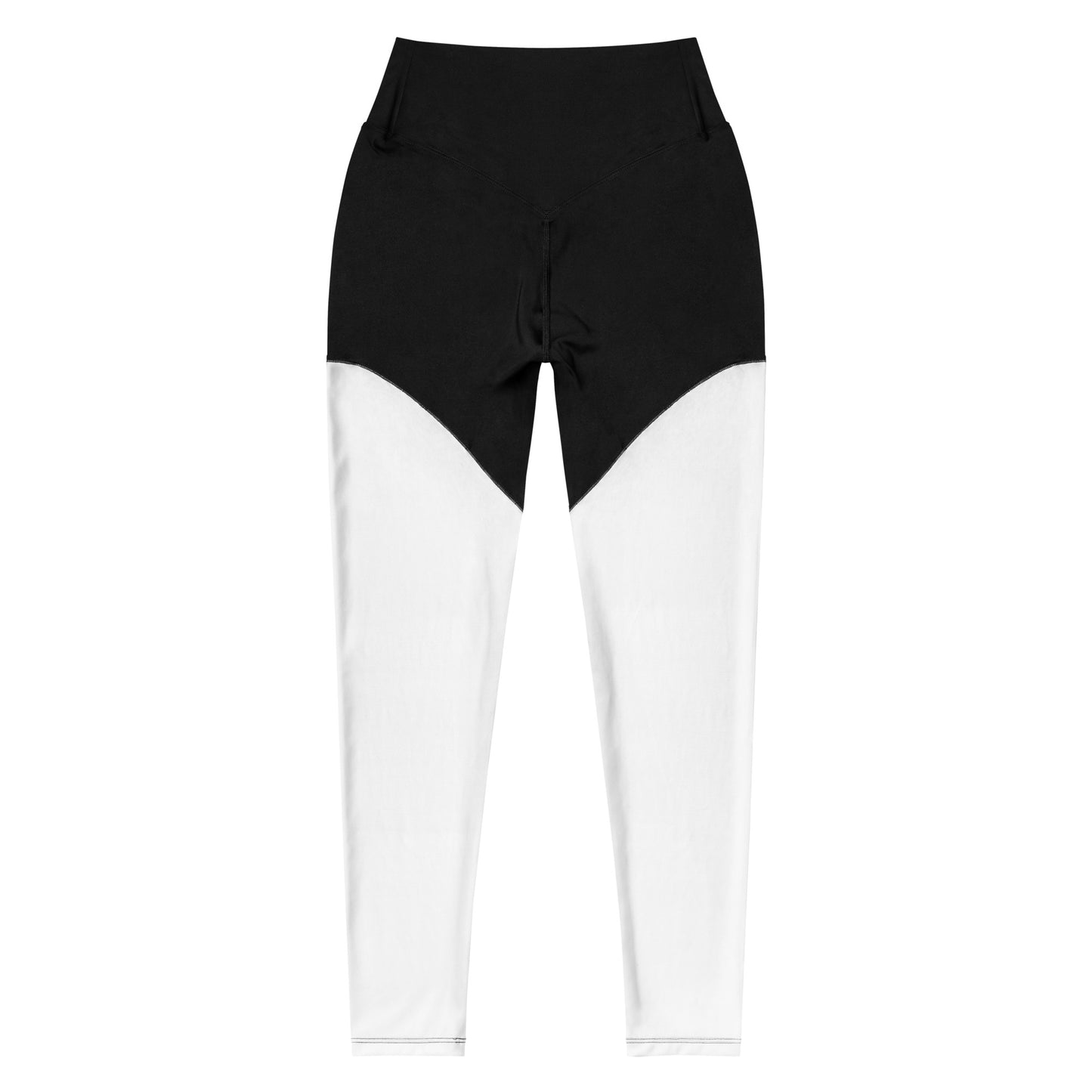 ВИКИНГ Original Snow White Two Tone Athletic Leggings