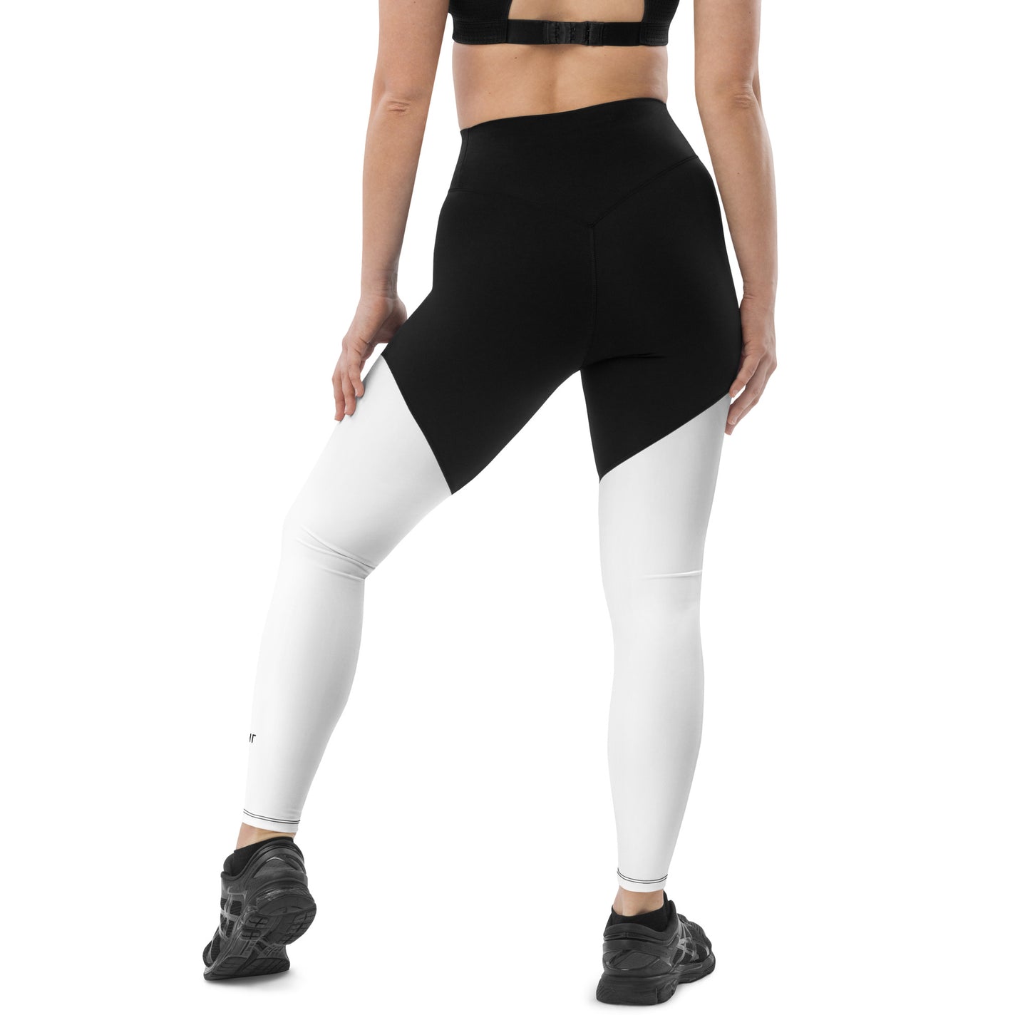 ВИКИНГ Original Snow White Two Tone Athletic Leggings