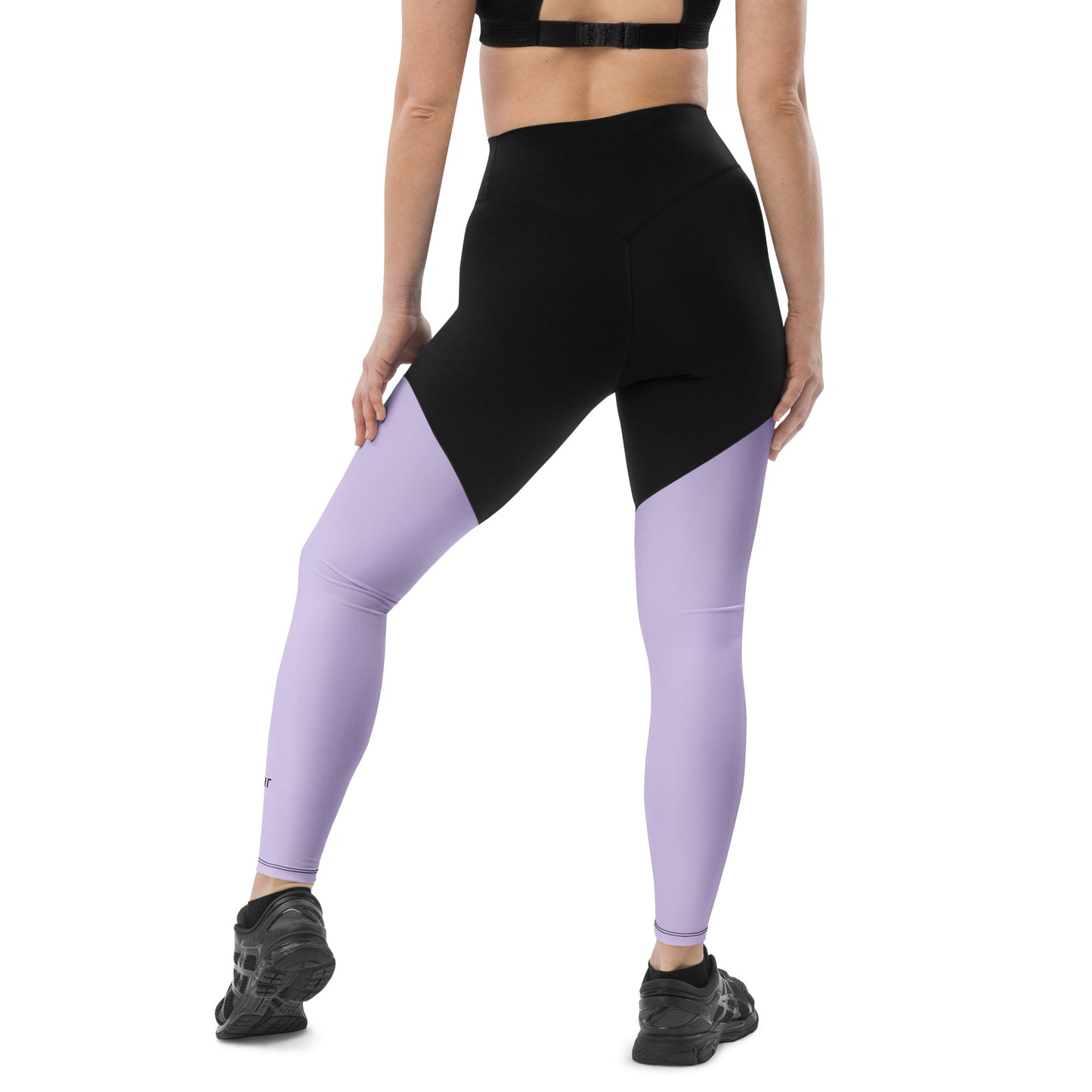 ВИКИНГ Original Lustful Purple Two Tone Athletic Leggings