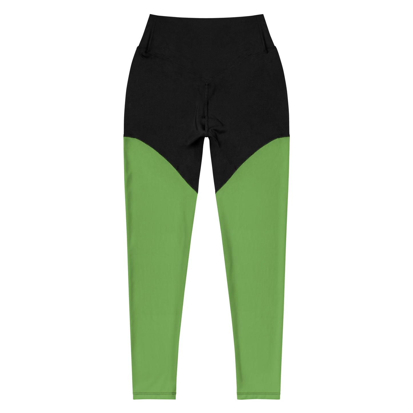 ВИКИНГ Original Shamrock Green Two Tone Athletic Leggings