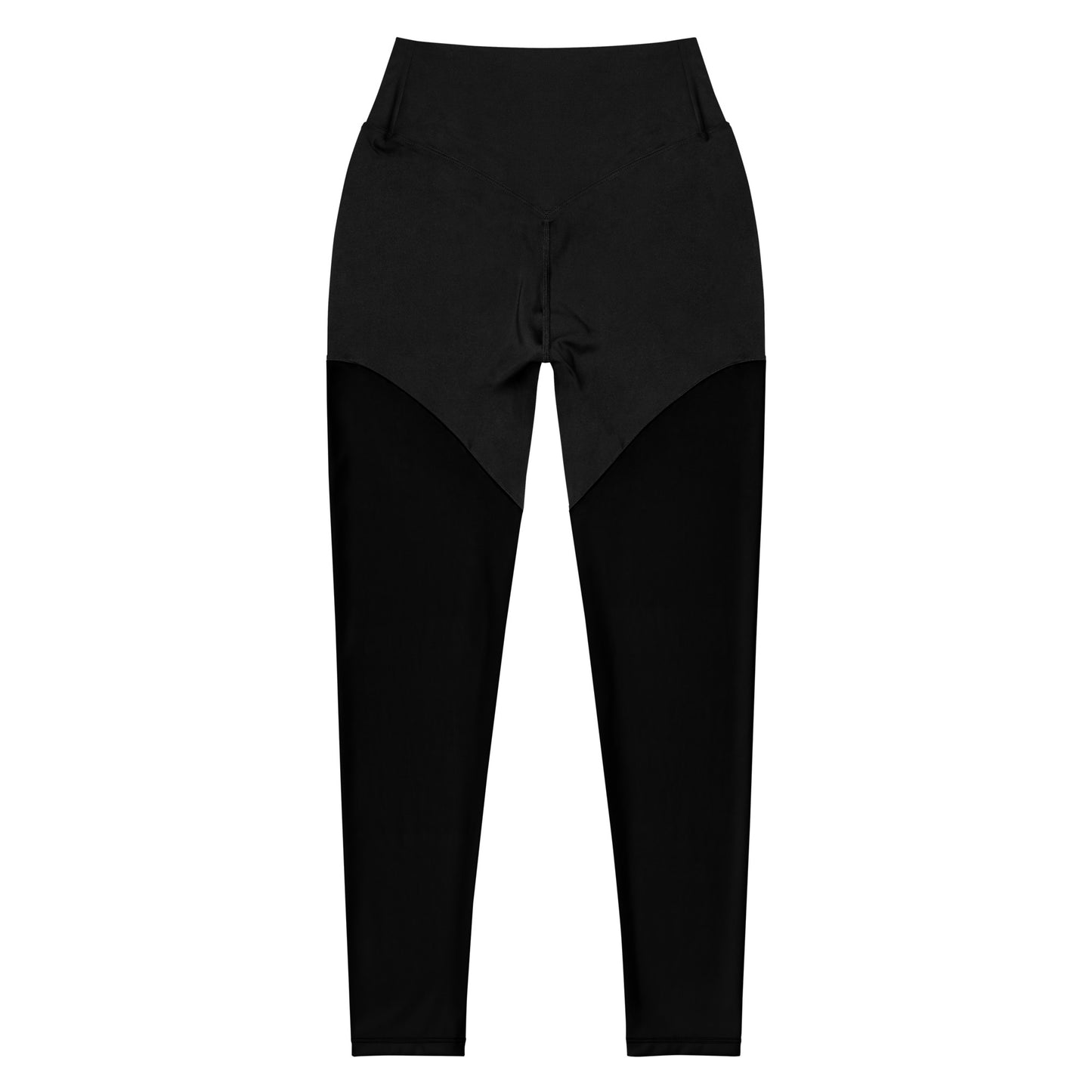 ВИКИНГ Original Midnight Black Two Tone Athletic Leggings