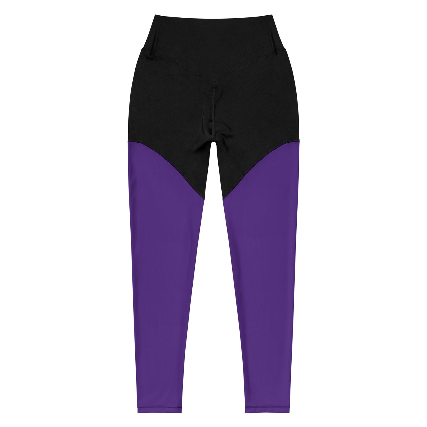 ВИКИНГ Original Plum Purple Two Tone Athletic Leggings