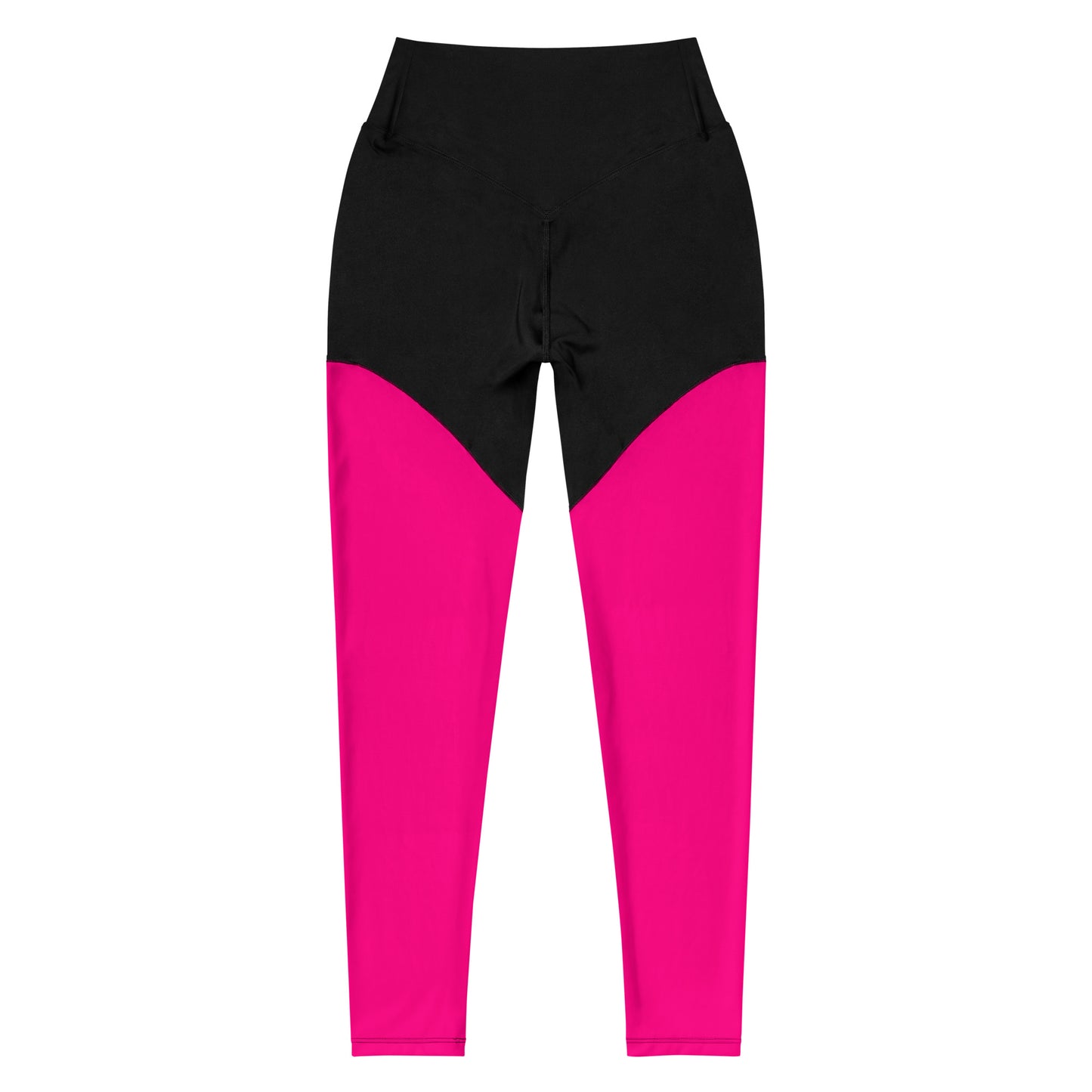 ВИКИНГ Original Bright Pink Two Tone Athletic Leggings