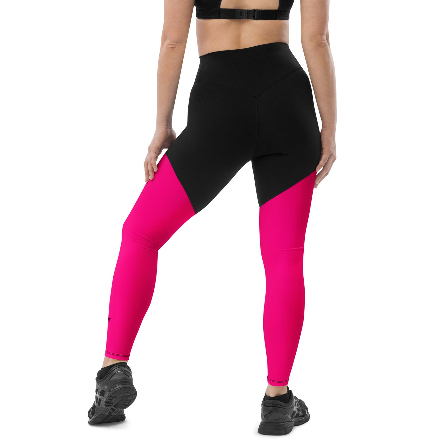 ВИКИНГ Original Bright Pink Two Tone Athletic Leggings