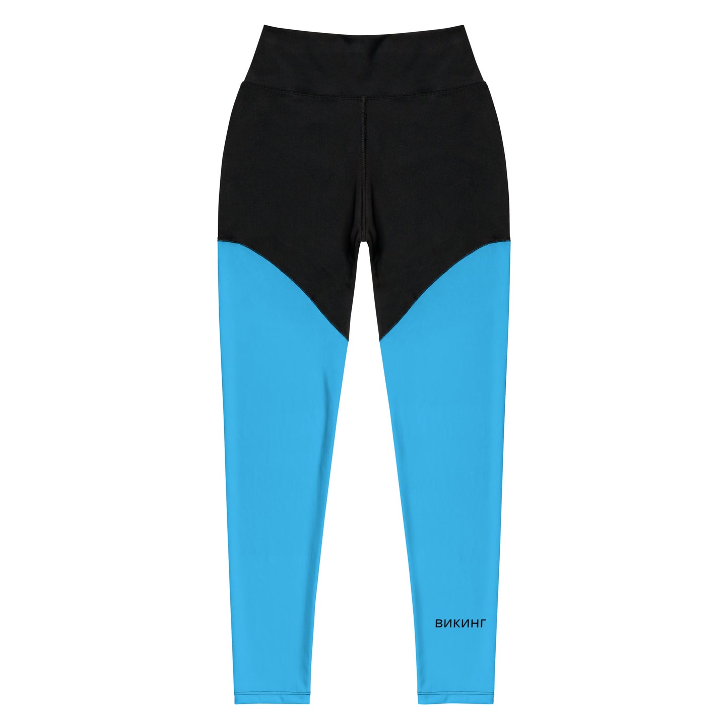 ВИКИНГ Original Olympic Blue Two Tone Athletic Leggings