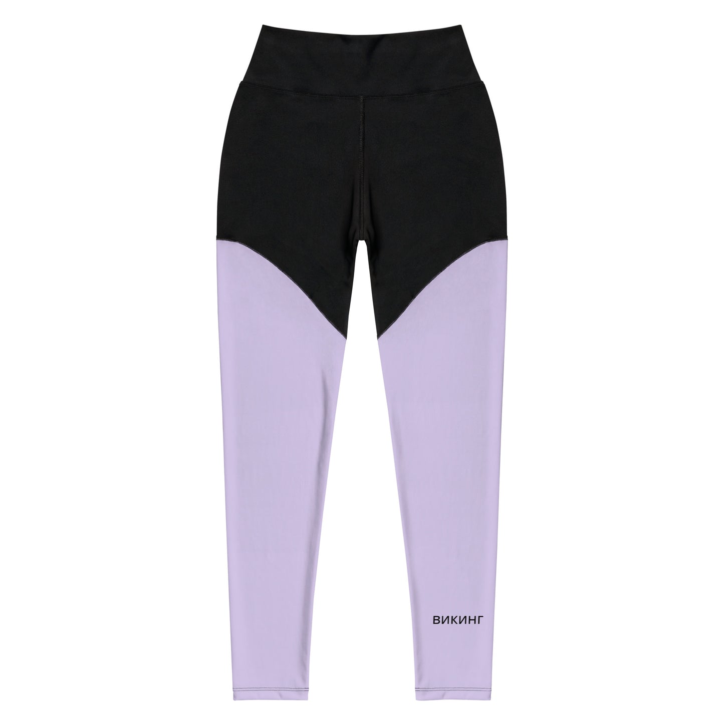 ВИКИНГ Original Lustful Purple Two Tone Athletic Leggings