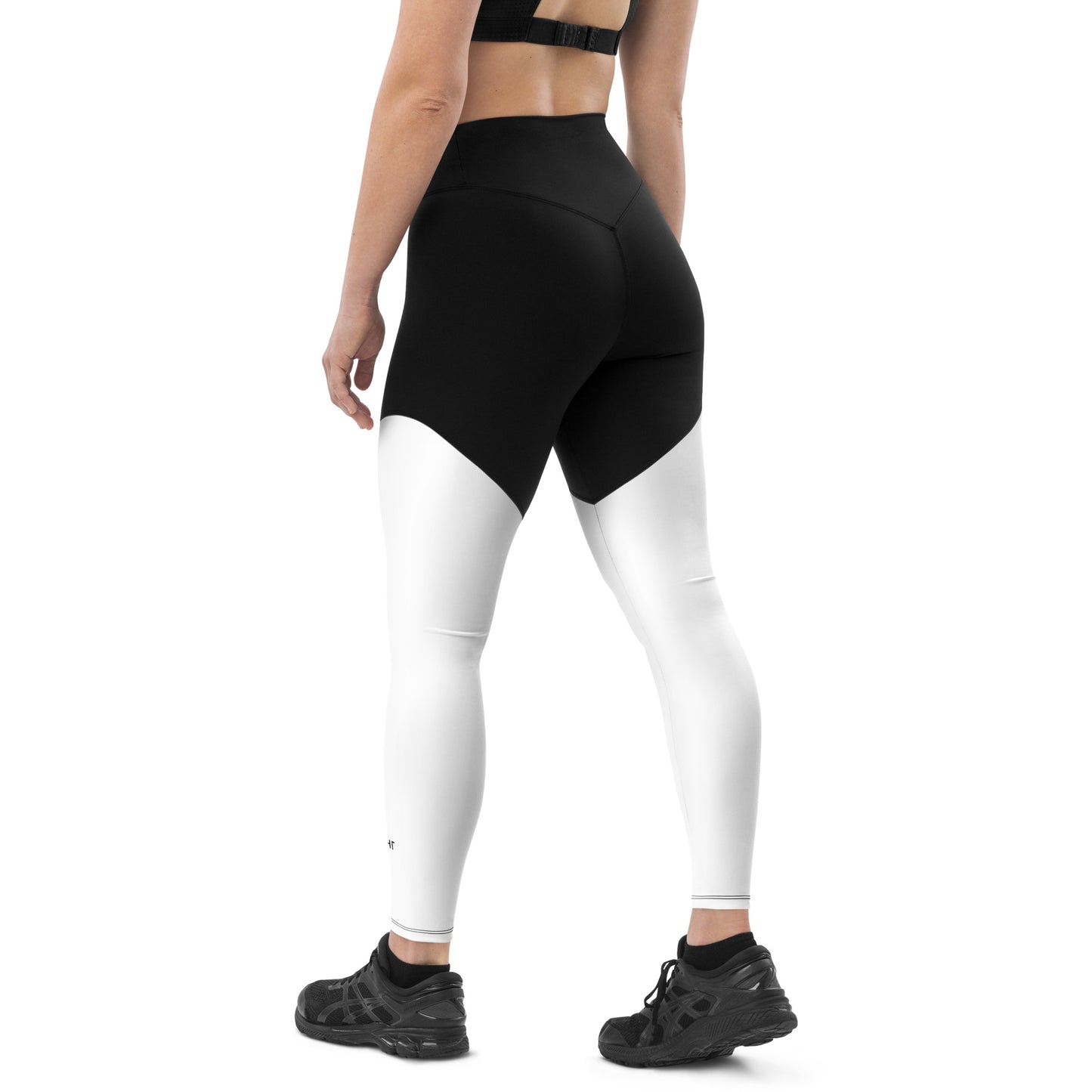 ВИКИНГ Original Snow White Two Tone Athletic Leggings