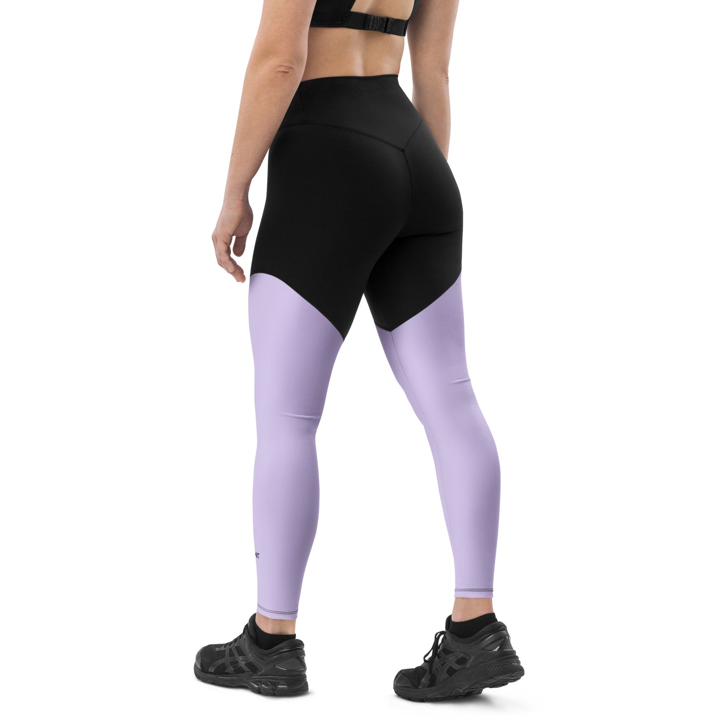 ВИКИНГ Original Lustful Purple Two Tone Athletic Leggings