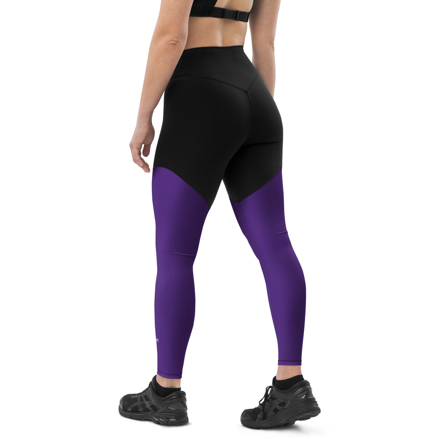 ВИКИНГ Original Plum Purple Two Tone Athletic Leggings