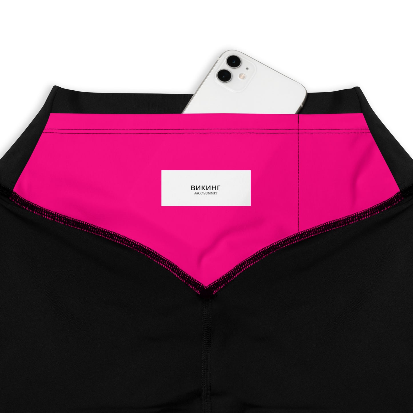 ВИКИНГ Original Bright Pink Two Tone Athletic Leggings