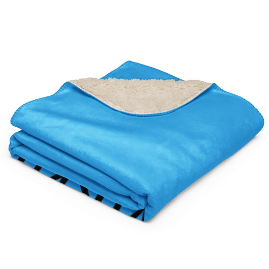 ВИКИНГ Original Olympic Blue Sherpa Blanket