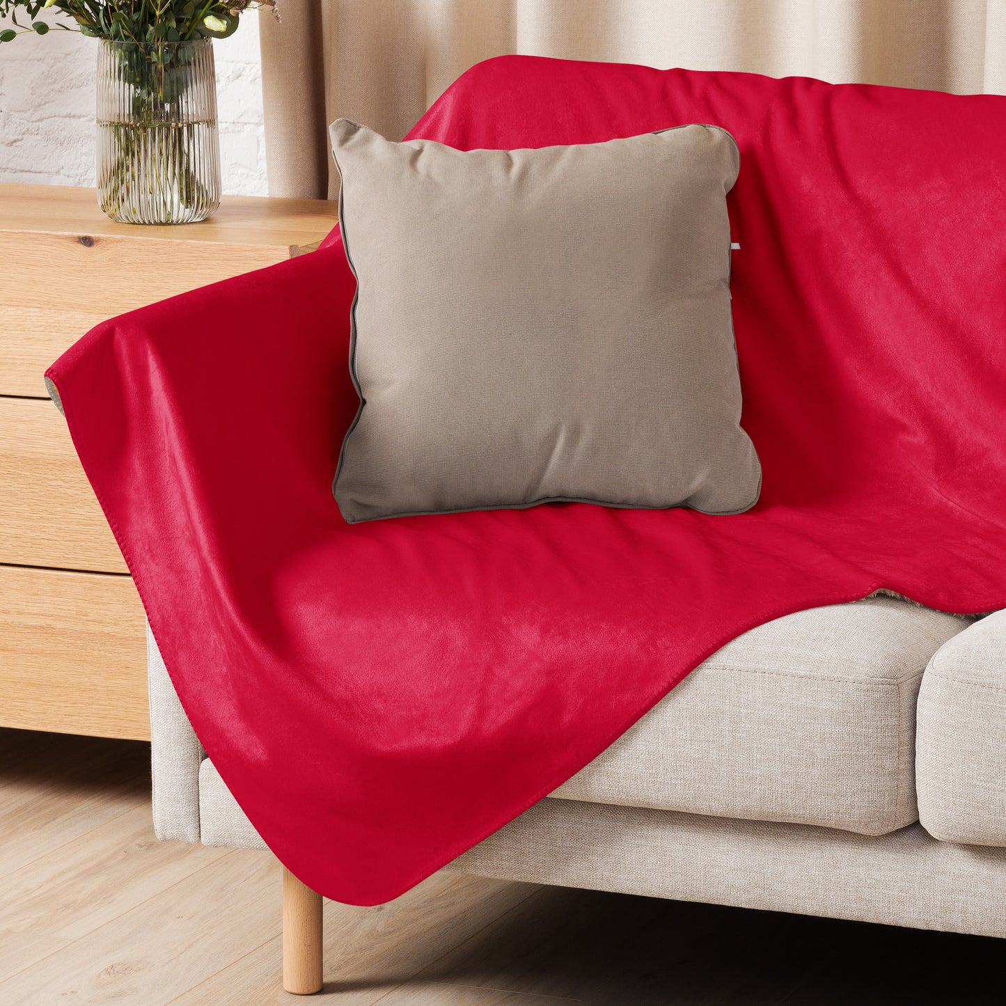 ВИКИНГ Original Lipstick Red Sherpa Blanket