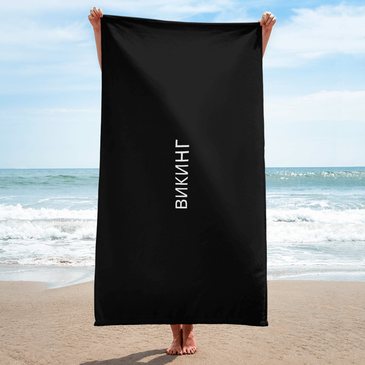 ВИКИНГ Original Midnight Black Sublimated Towel