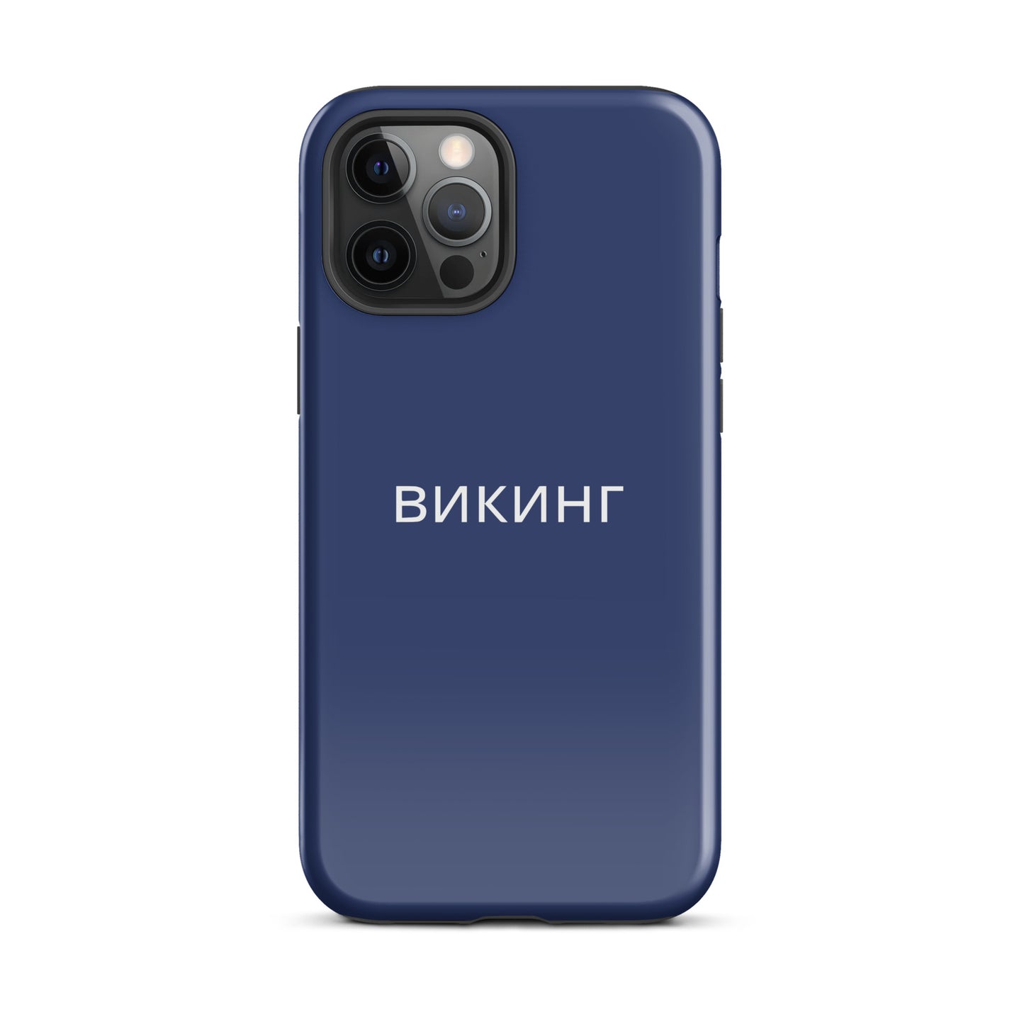 ВИКИНГ Original Navy Blue Tough Case for iPhone®