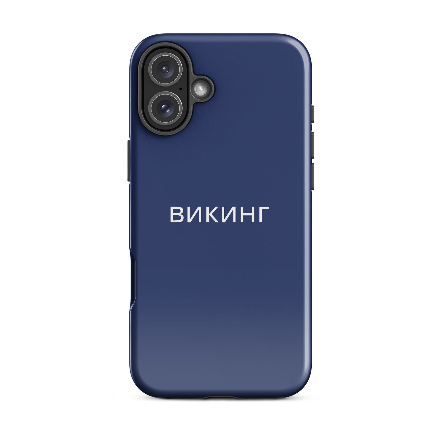 ВИКИНГ Original Navy Blue Tough Case for iPhone®