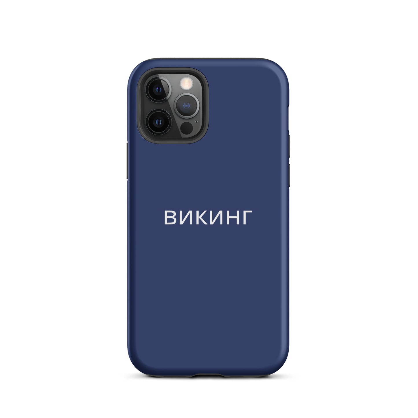 ВИКИНГ Original Navy Blue Tough Case for iPhone®