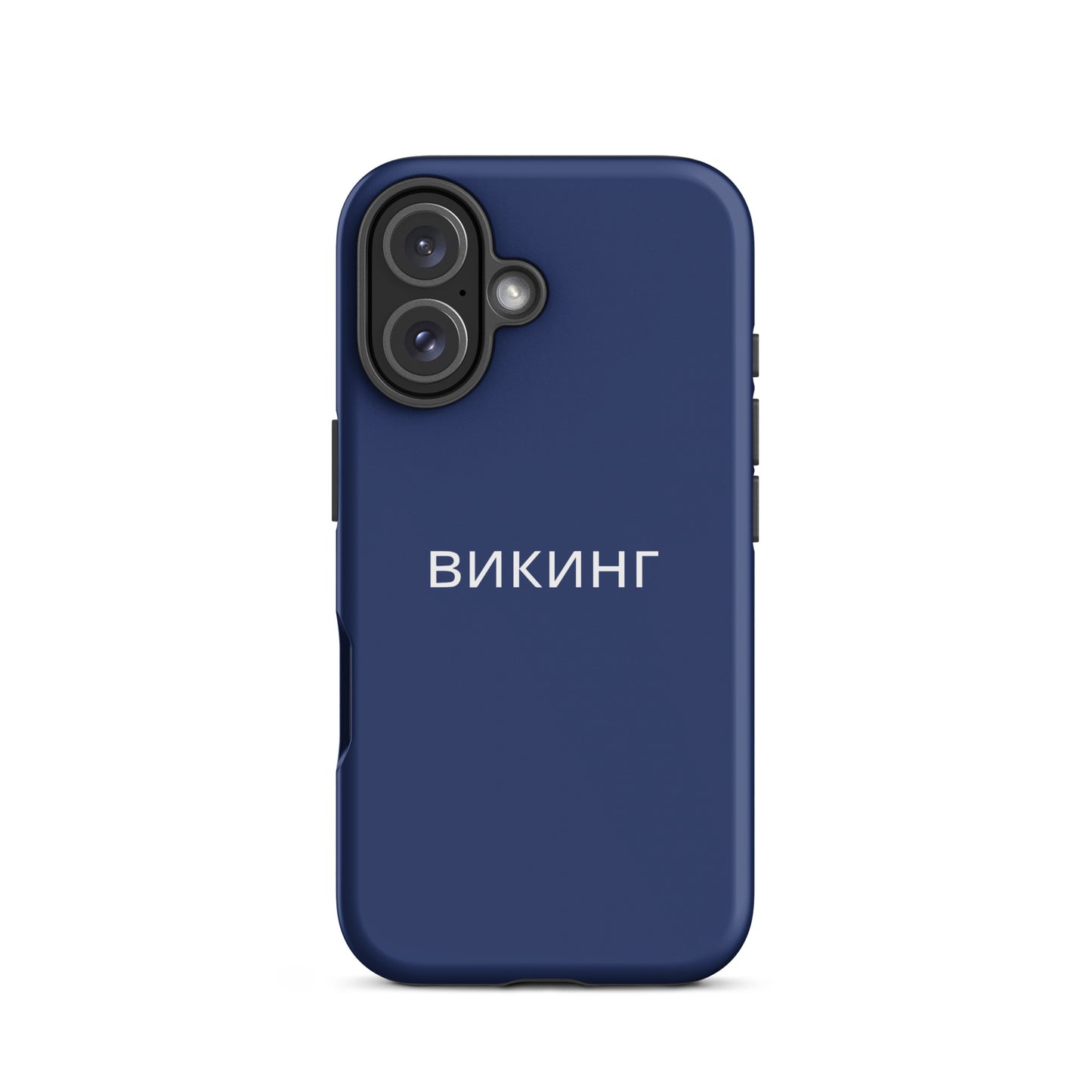 ВИКИНГ Original Navy Blue Tough Case for iPhone®