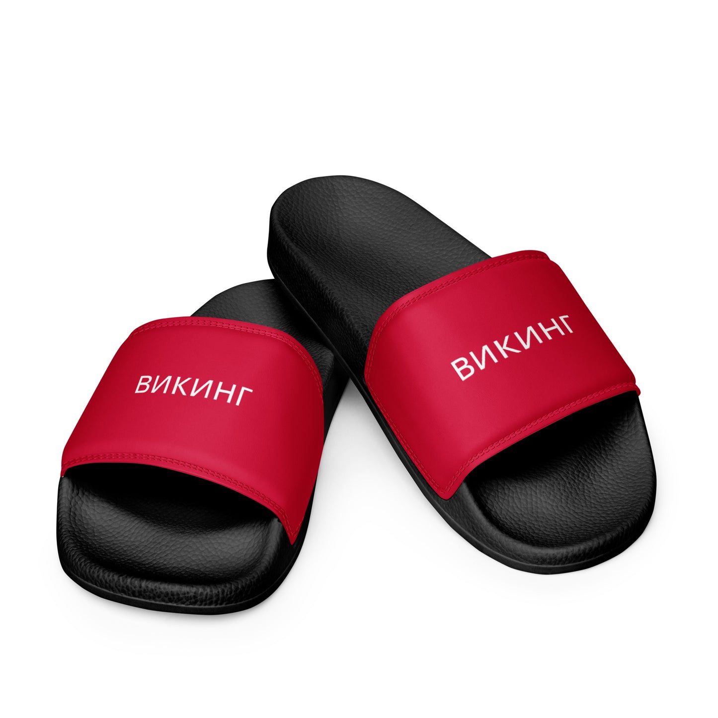 ВИКИНГ Original Lipstick Red Slides Women’s