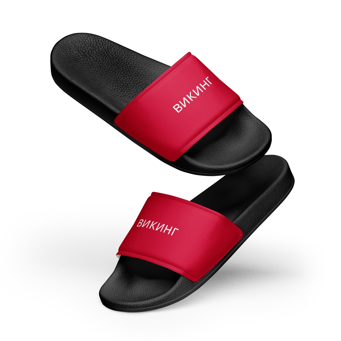 ВИКИНГ Original Lipstick Red Slides Women’s