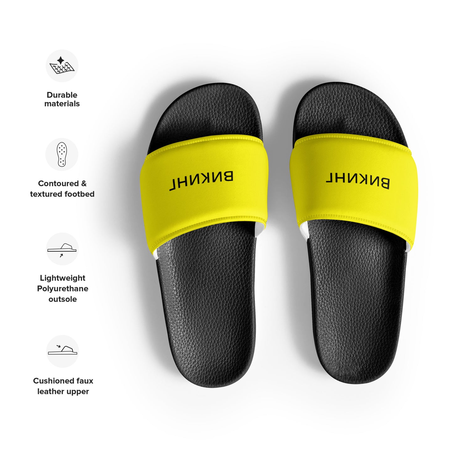 ВИКИНГ Original Bumble Bee Yellow Slides Women’s