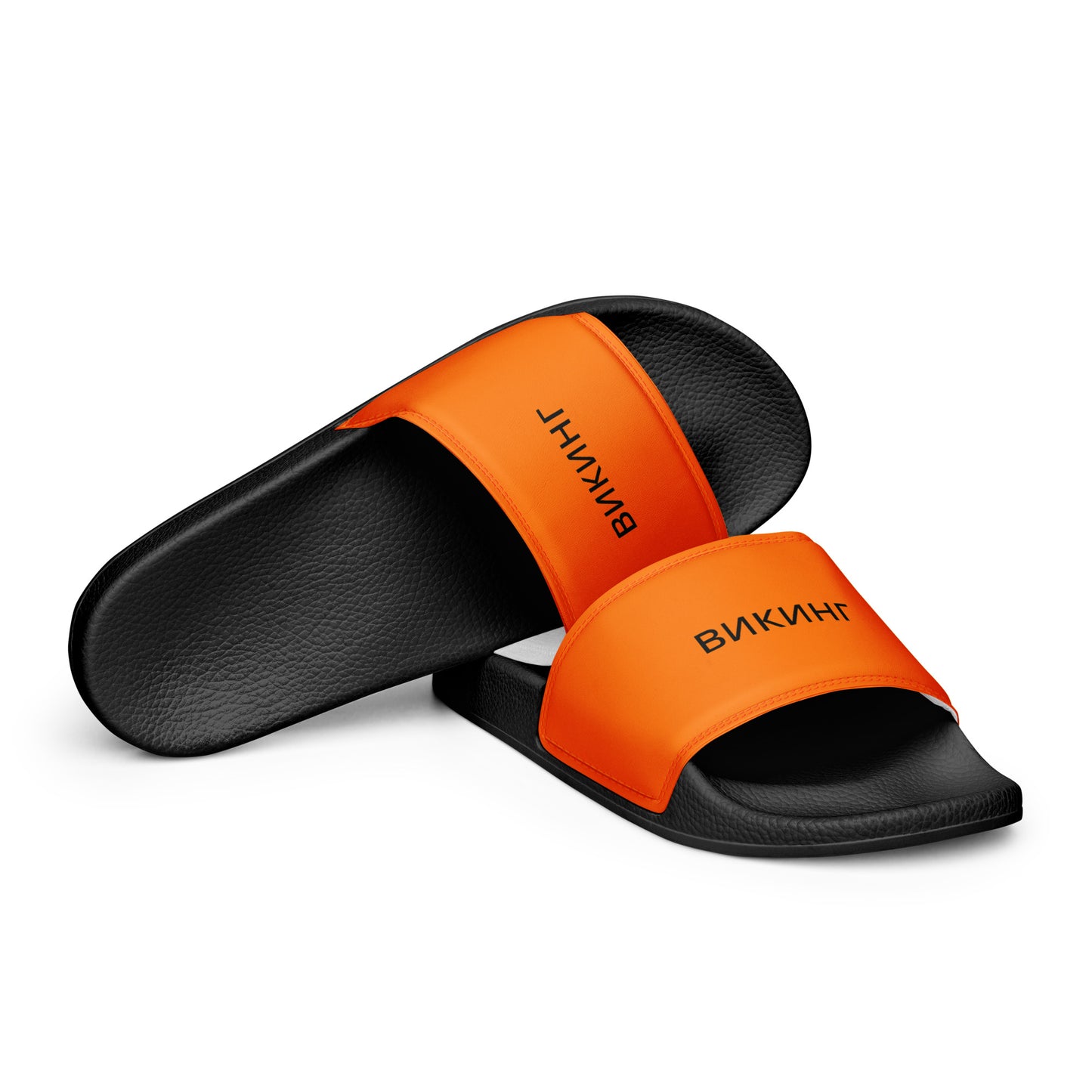 ВИКИНГ Original Tangerine Orange Slides Women’s