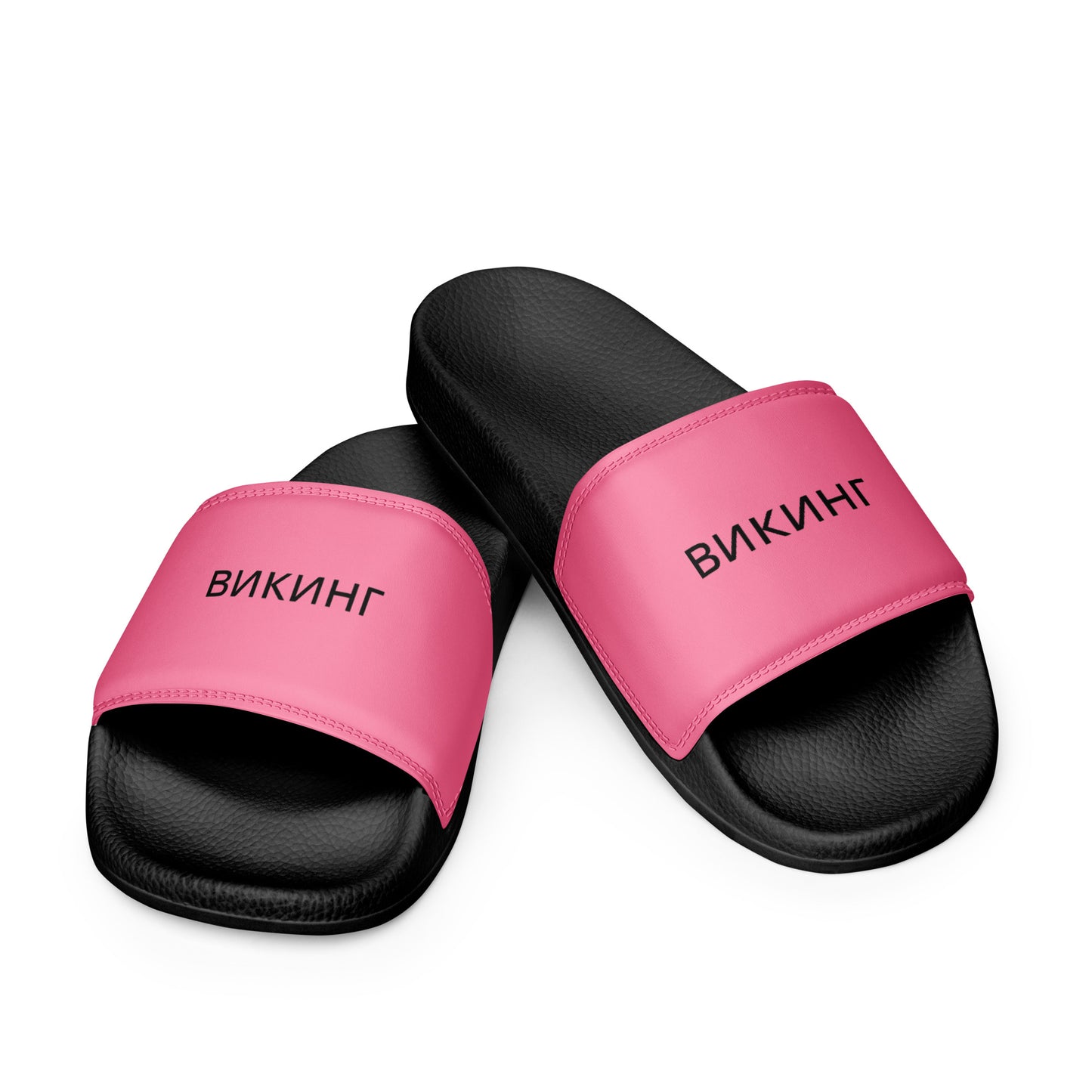 ВИКИНГ Original Bubble Gum Pink Slides Women’s