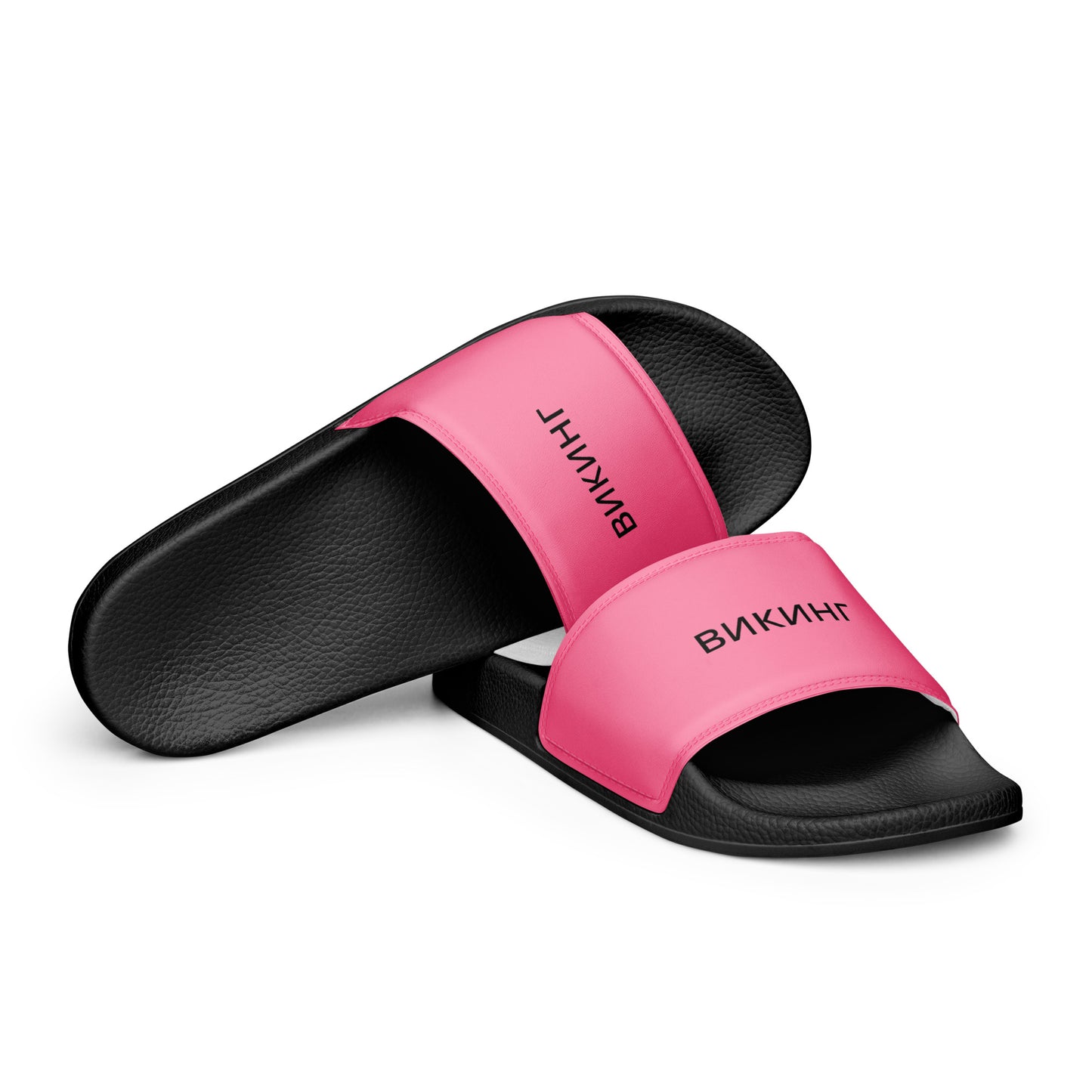 ВИКИНГ Original Bubble Gum Pink Slides Women’s