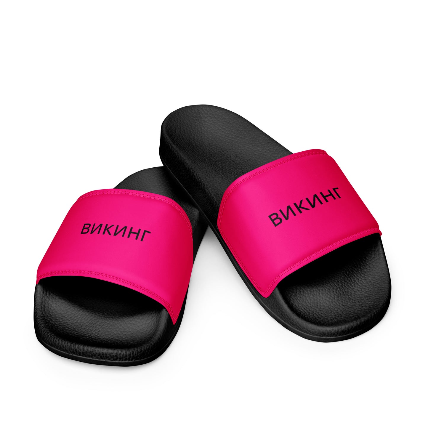 ВИКИНГ Original Bright Pink Slides Women’s