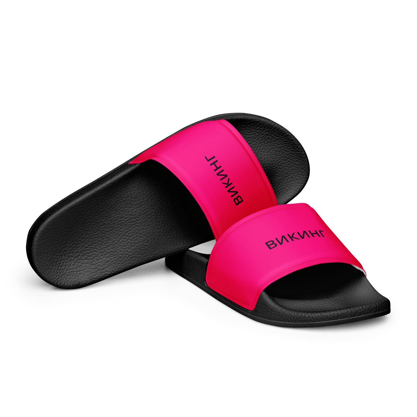 ВИКИНГ Original Bright Pink Slides Women’s