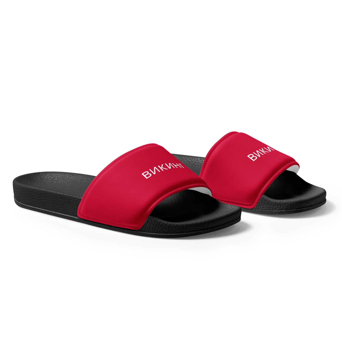 ВИКИНГ Original Lipstick Red Slides Women’s