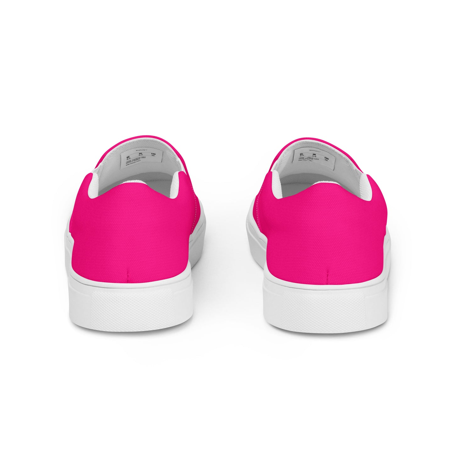 ВИКИНГ Original Bright Pink Slip On Canvas Shoes Women’s