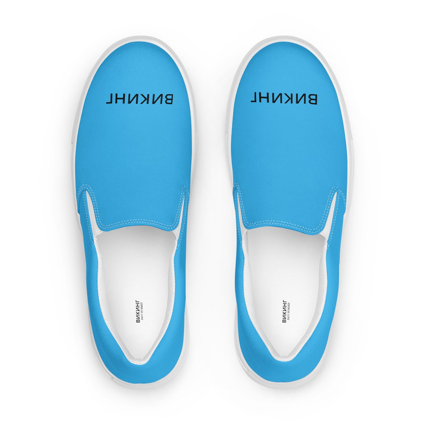 ВИКИНГ Original Olympic Blue Slip On Canvas Shoes Women’s