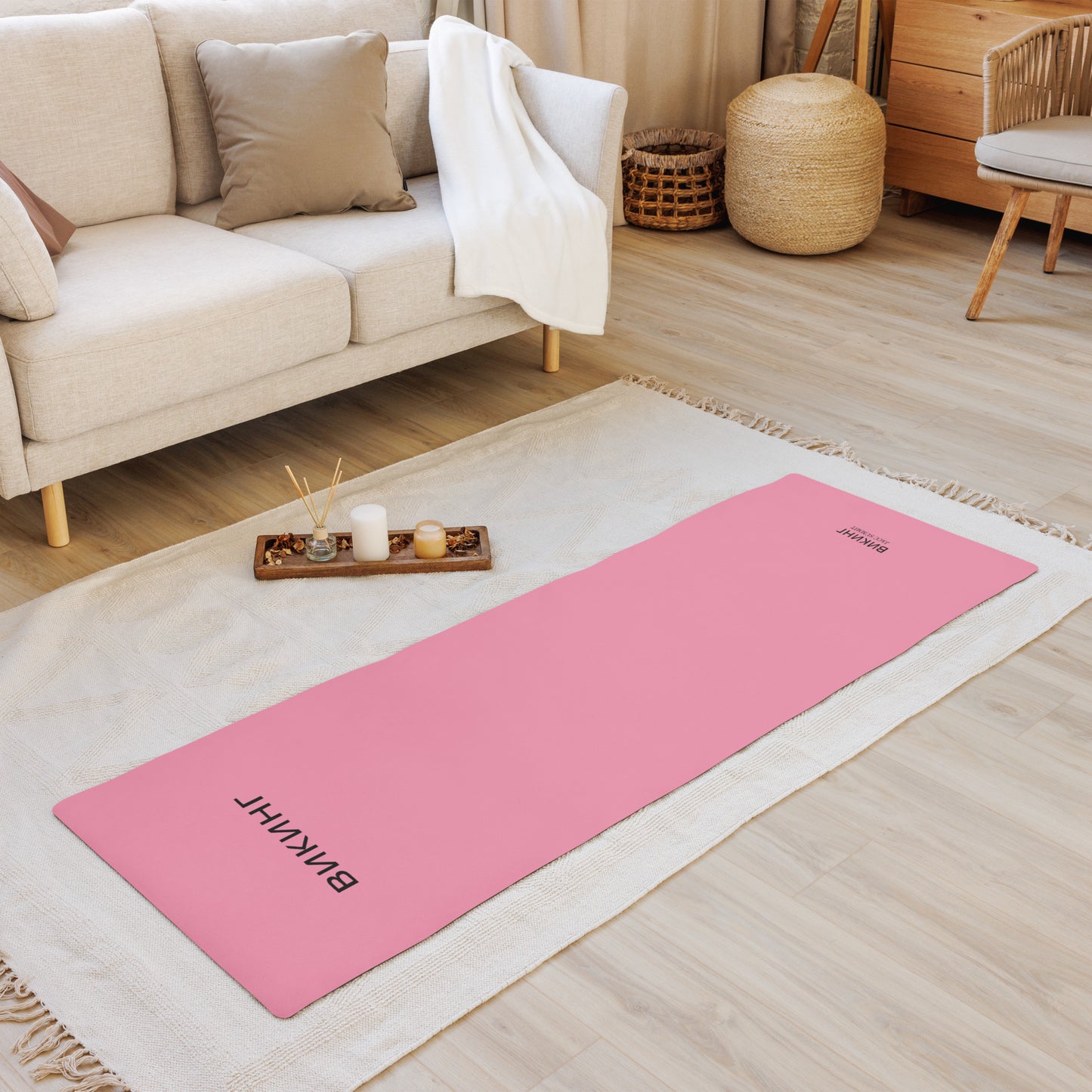 ВИКИНГ Original Bubble Gum Pink Yoga Mat