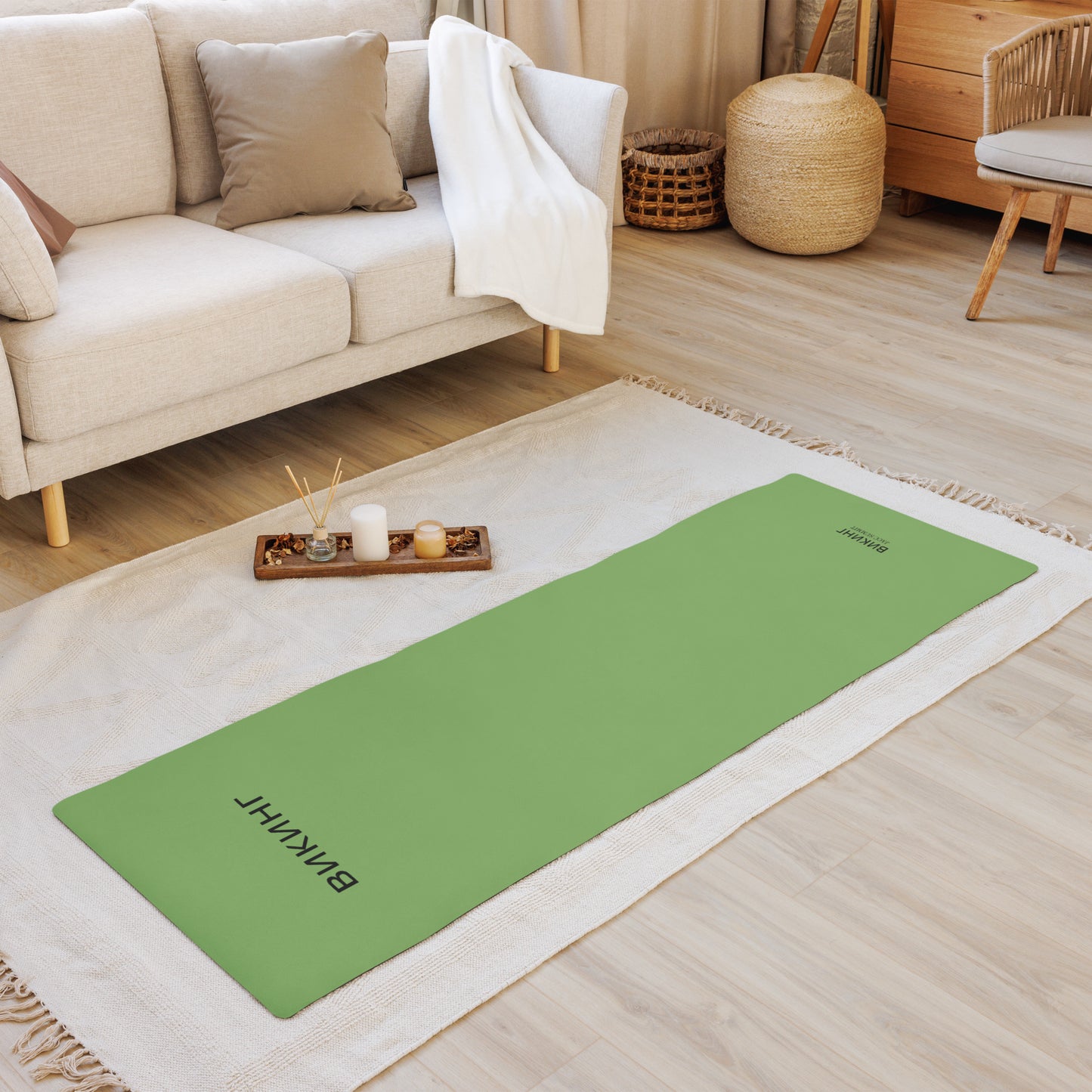 ВИКИНГ Original Shamrock Green Yoga Mat