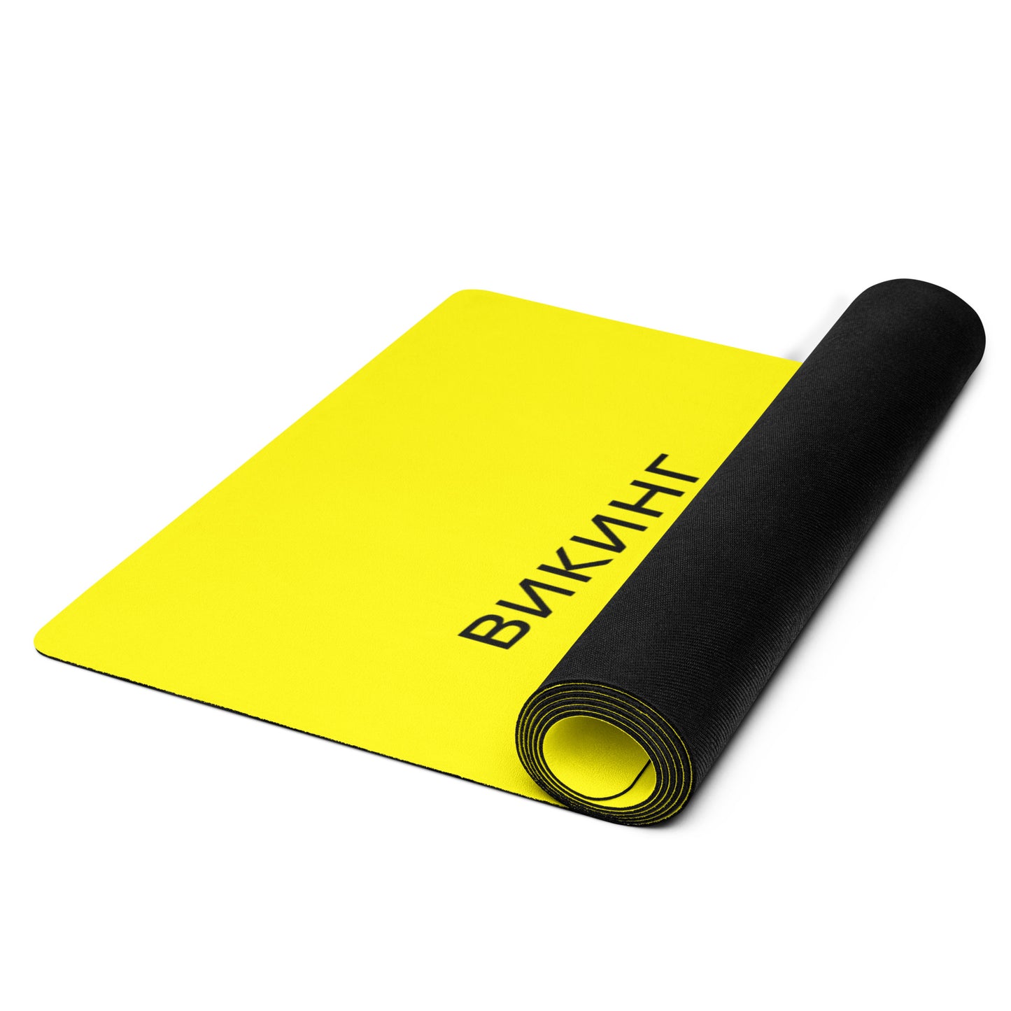 ВИКИНГ Original Bumble Bee Yellow Yoga Mat