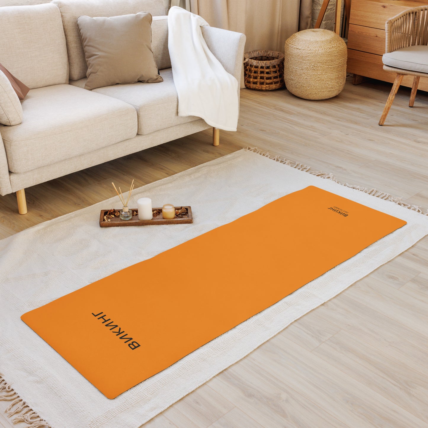 ВИКИНГ Original Tangerine Orange Yoga Mat