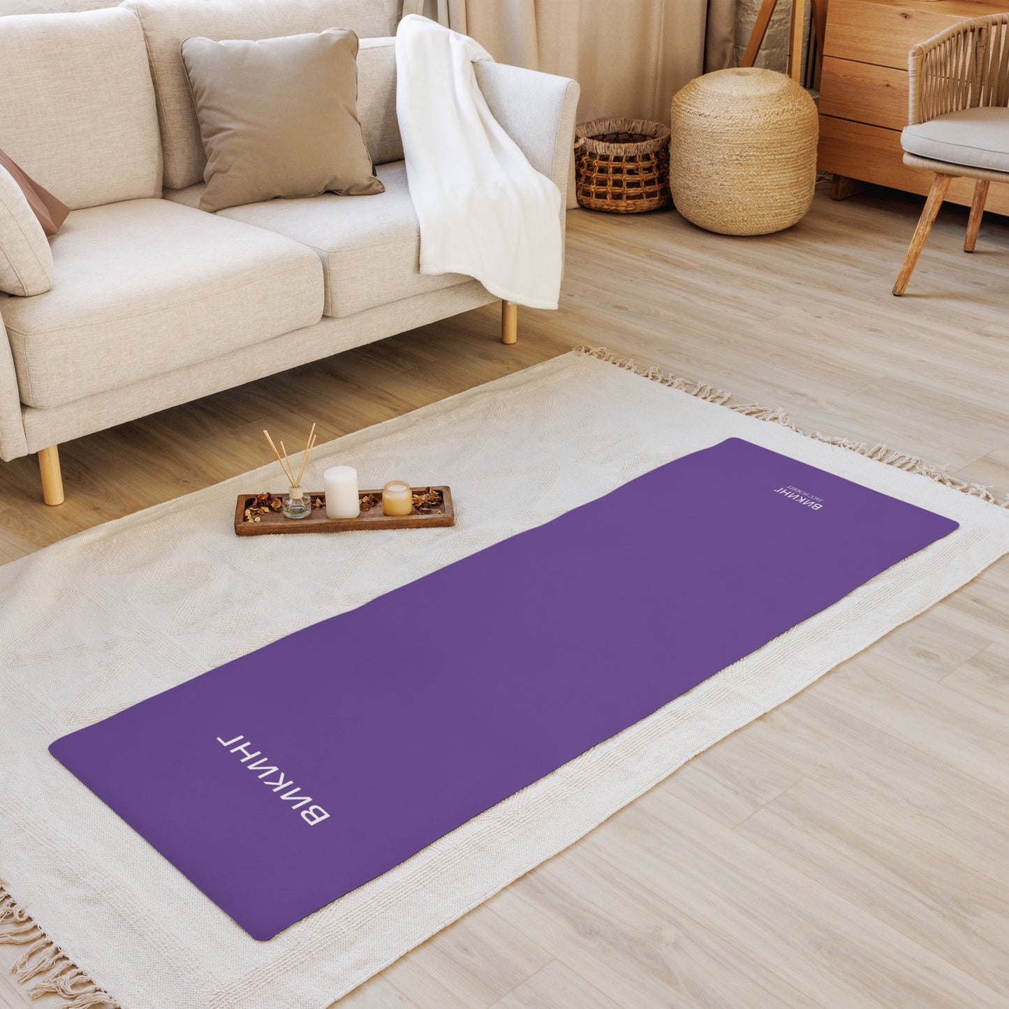 ВИКИНГ Original Plum Purple Yoga Mat